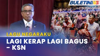 SEMANGAT PATRIOTISME  Negaraku Dimainkan Seminggu Sekali Di Kementerian Agensi Kerajaan [upl. by Dido]