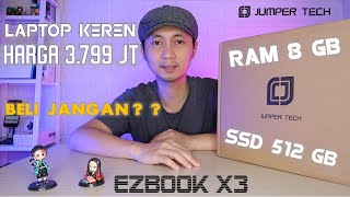 EZ book X3 – Jumper Tech Laptop Murah Tapi Bagus [upl. by Yllop]