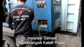 RENTAL GENSET Instalasi Genset [upl. by Iolanthe]