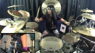 Raining Blood  Slayer  Drum Cover by 12 Year Old ALEXEY [upl. by Etnoek]