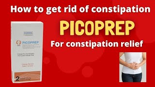 Picoprep how to useHow to Get Rid of Constipation [upl. by Neukam341]