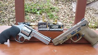 357 Magnum VS 40 SampW  Fiocchi Defense Dynamics [upl. by Airtemad]