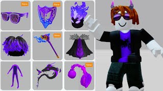 16 FREE PURPLE ITEMS ROBLOX 😱😳 2024 [upl. by Ljoka670]