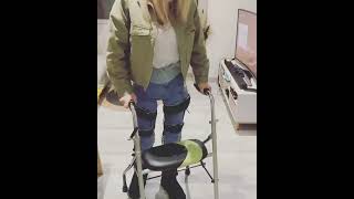 Paraplegic Walking Independently [upl. by Oznole]