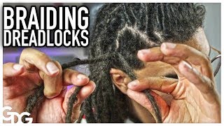 How To Braid Dreadlocks [upl. by Aryl399]