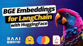 How to use BGE Embeddings for LangChain and RAG [upl. by Nehgem]