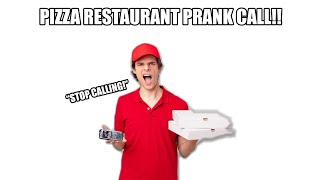 CALLING A PIZZA SHOP AS THREE DIFFERENT PEOPLE PRANK CALL [upl. by Ellimak395]