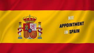 How to make an appointment to get your NIE number in Spain [upl. by Arihday]