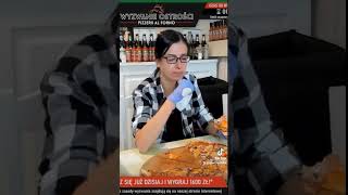 Ostra babka wyzwanie ostrapizza wyzwanieostrosci pizzeriaalforno alforno pizza challenge [upl. by Raynah595]