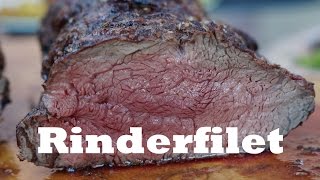 Rinderfilet 29 kg Dry Aged gegrillt vom deutschen Grillmeister [upl. by Adlez927]