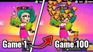 POWER 1 Lola NONSTOP to 500 TROPHIES  Brawl Stars [upl. by Stromberg]