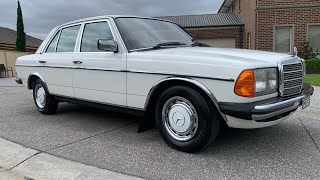 Mercedes 300D W123 1984 26000KM [upl. by Connelley]