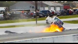 Drag Strip Fails  Drag Racing Crashes and Spills 2 [upl. by Izaak38]