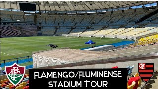 Maracana Flamengo and Fluminense stadium tour [upl. by Aihsrop]