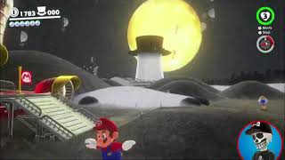 Super Mario Odyssey Guide Cap Kingdom Power Moon  12 [upl. by Kolk]