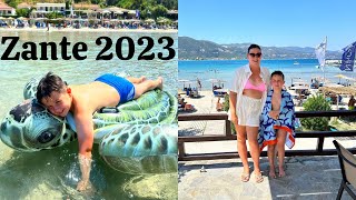 Zante Vlog Alykanas amp Alykes August 2023  Part One Of Being Back In Our Favourite Place 🇬🇷💙 [upl. by Witt577]