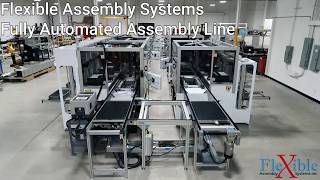 Fully Automated Assembly Line  Flexible Assembly Systems [upl. by Eniamrahc]