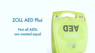 ZOLL® AED Plus® Your Solution for Lifesaving Resuscitation AHA [upl. by Immat]