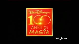 Spot Walt Disneys 100 anni di magia Rai 2 2001  Spot da cassetta VHS [upl. by Niarda609]