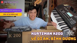 4 triệu để học Đàn lâu dài nên chọn Organ Kurtzman K200 [upl. by Krall]