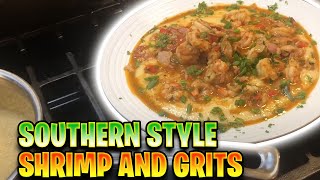 Shrimp and Grits Recipe  The Best Ever Shrimp amp Grits Recipe  Southern Style [upl. by Danaher]