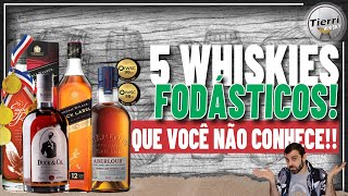 5 whiskies tops no Brasil QUE VOCÊ NÃO CONHECE e está perdendo por isso [upl. by Dougherty1]