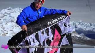 Flysurfer Kiteboarding  PEAK  Main Features [upl. by Michael]