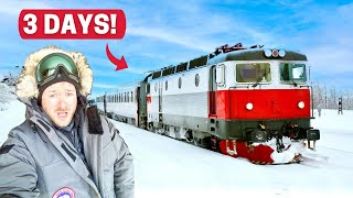 52hrs from London to Arctic Circle by Sleeper Train [upl. by Yecnahc]