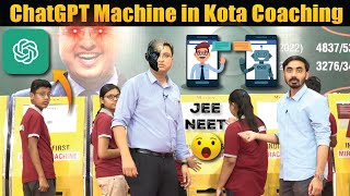 ⚡️ChatGPT Machine in Kota Coaching 😲 IITJEE amp NEET Aspirants Must Watch 🔥🔥  nvsir motionkota [upl. by Leopoldine]