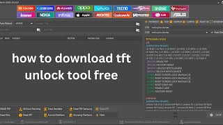 unlock tool downloadTFT unlocker tool free 2024 [upl. by Maidy662]