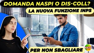 Domanda NASpI o DISCOLL❓ La nuova funzione INPS per non sbagliare [upl. by Nnav]