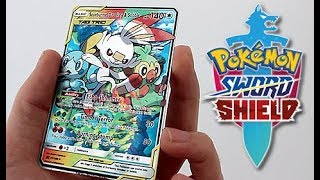 Pokemon Sword amp Shield Starter GX Full Art Card [upl. by Yeliah]