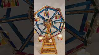 Ferries wheel 🎡 part 2 youtube diy youtubeshorts youtubeshort craft art [upl. by Annairb]