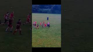 Brecon v Rhymney under 10s rugby [upl. by Lenehc]