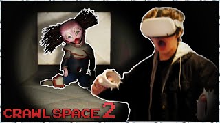 CRAWL SPACE 2 is Even SCARIER Oculus Quest 2 [upl. by Amein]