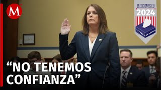 Directora del Servicio Secreto comparece ante el Congreso tras intento de magnicidio contra Trump [upl. by Enovad]