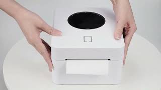 4inch waybill thermal printer [upl. by Noyrb]