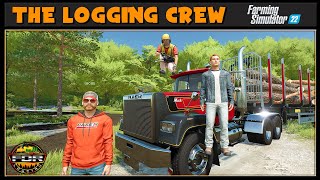 Welcome To The New Game  Logging Crew 1  Farming Simulator 2022  FDR Logging [upl. by Cha340]