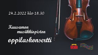 Kuusamon Musiikkiopiston oppilaskonsertti [upl. by Lesde]