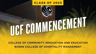 UCF Fall 2023 Commencement  December 16 at 9 am [upl. by Avery]