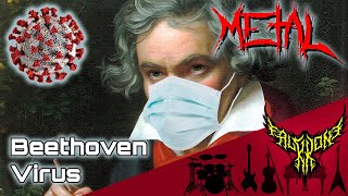 Beethoven Virus 【Intense Symphonic Metal Cover】 [upl. by Sefton595]