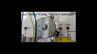 Stepper motor interfacing using 8051 microcontroller I Electronics practical I 8051 interfacing [upl. by Hansiain]