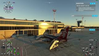 Microsoft Flight Simulator – SkyEurope Boeing 737700 from Bratislava to Košice Domestic flight [upl. by Bogosian340]