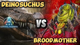 Deinosuchus Boss Fight Solo Ark Survival Ascended FREE New Boss Slayer [upl. by Etolas]