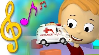 TuTiTu Songs  Ambulance Song  Songs for Children with Lyrics [upl. by Coplin]