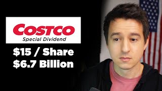 Costco Special Dividend Explained [upl. by Drarehs]