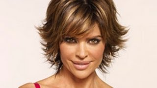 Part 1 of 2 How to CUT and STYLE your HAIR like LISA RINNA Haircut Hairstyle Tutorial layered shag [upl. by Ojyram486]