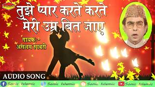 तुझे प्यार करते करते मेरी उम्र बीत जाये  Romantic Ghazal  Aslam Sabri [upl. by Iret340]