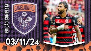 Flamengo DOMINA o Galo com SHOW de Gabigol e ABRE VANTAGEM na FINAL da Copa do Brasil  CANELADA [upl. by Ahseinaj]