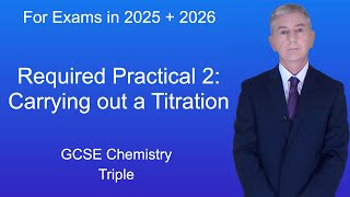 AQA A level Chemistry Required Practical 1b  AcidBase Titration [upl. by Ahsaelat]